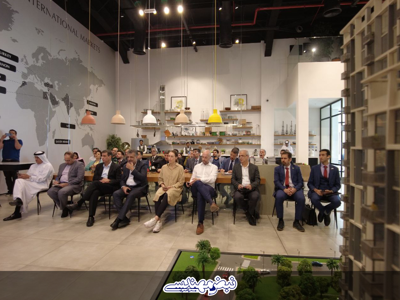 نبض مهندسی 15 | بازدید مدیران ارشد صنعت ساختمان از نمایشگاه BIG 5 در DUBAI