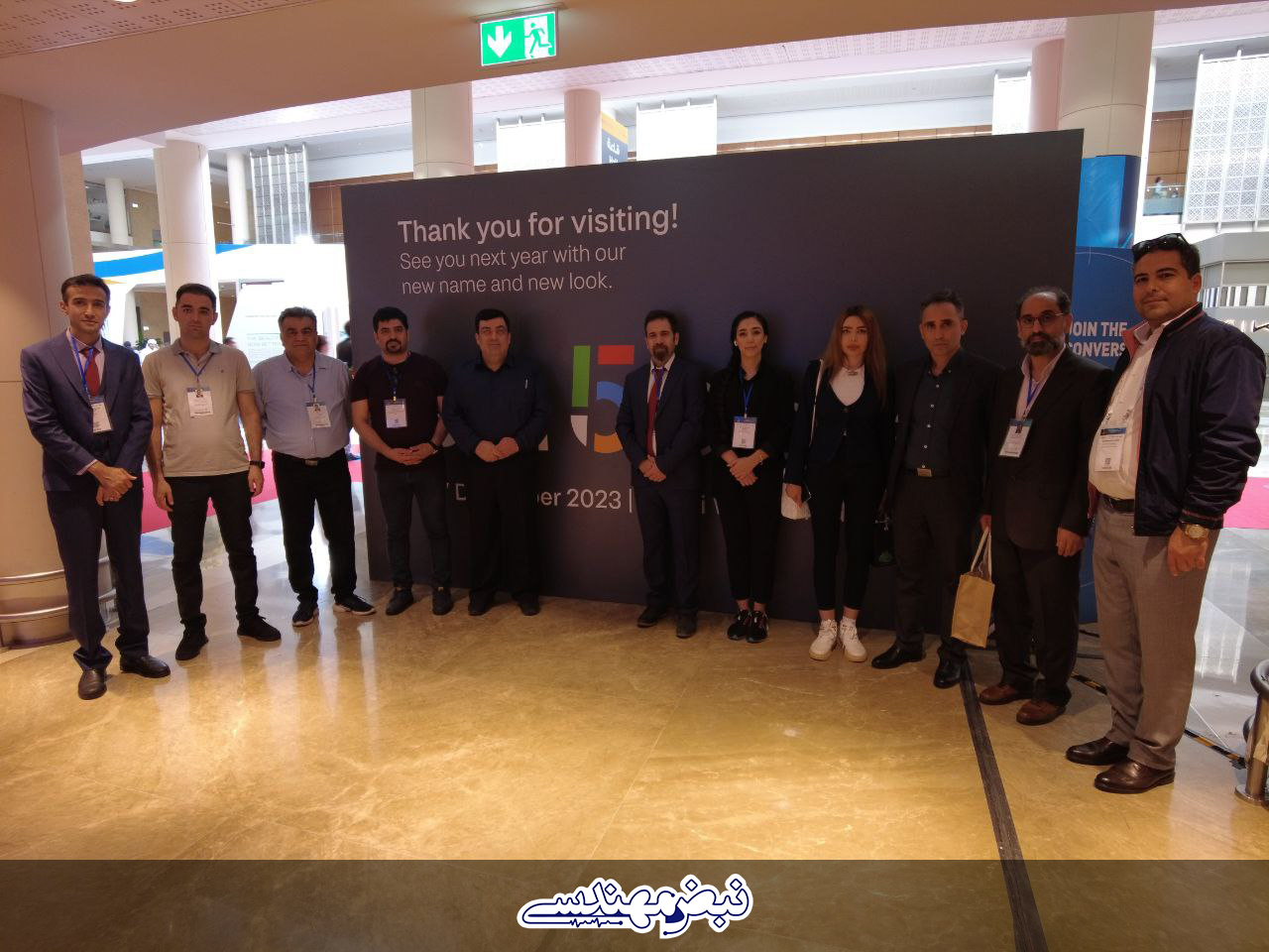 نبض مهندسی 15 | بازدید مدیران ارشد صنعت ساختمان از نمایشگاه BIG 5 در DUBAI